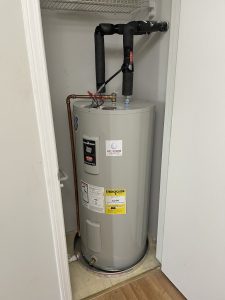 water heater install