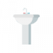 Bathtub sink icon