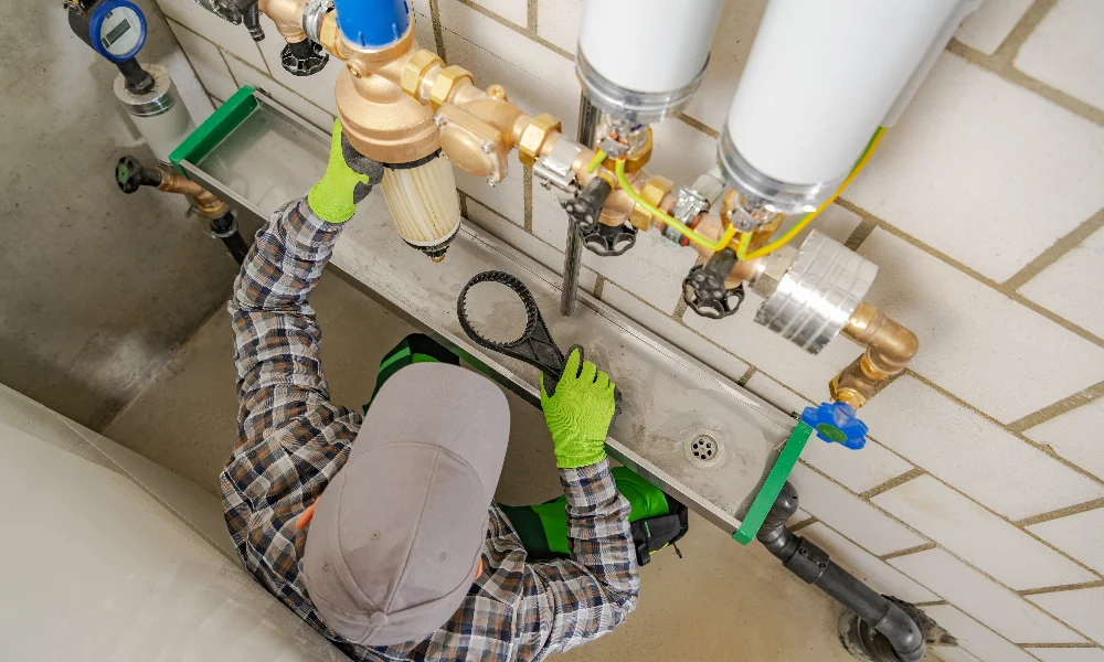 water softener installation