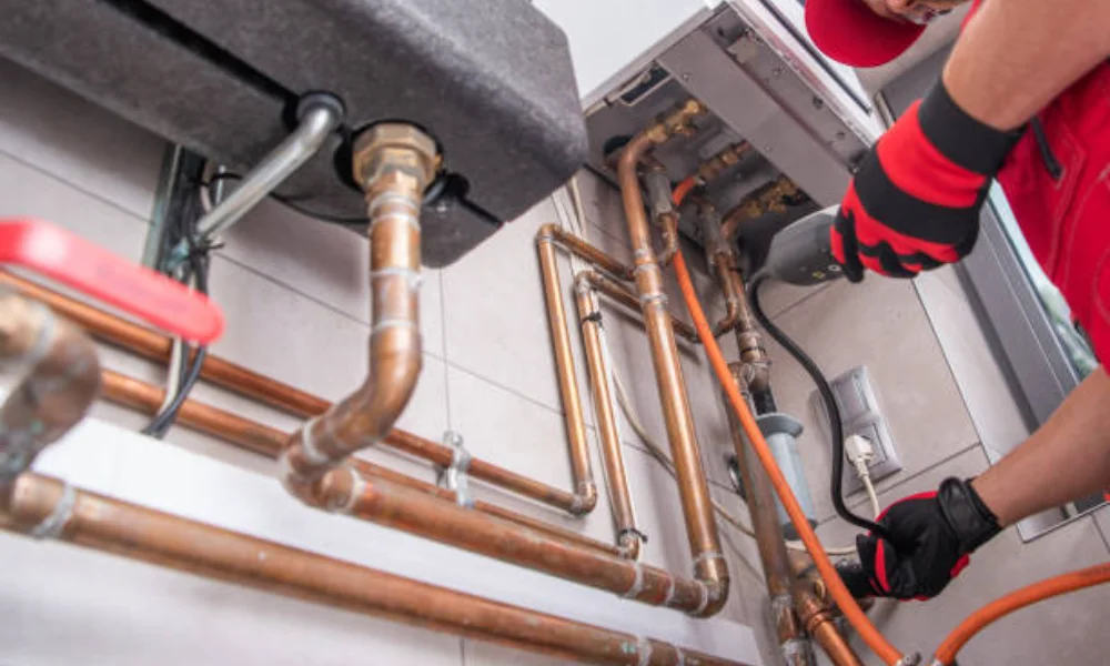 how to test a gas line for a leak